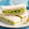Cucumber and Cabbage Cold Sandwich