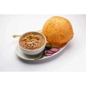 Amritsari Cholle with Masala Puri