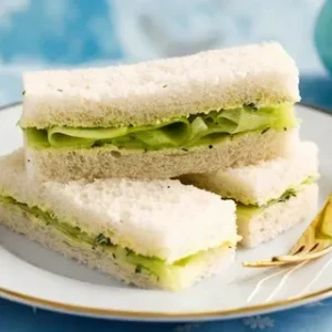 Cucumber and Cabbage Cold Sandwich